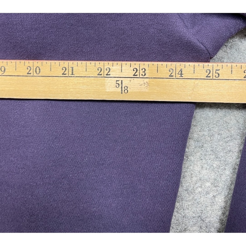 Comfrt Signature Hoodie Unisex Adult L Blackberry Purple Sweatshirt Thick Cozy - Picture 6 of 12